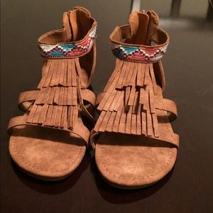 Moccasin Style Sandals